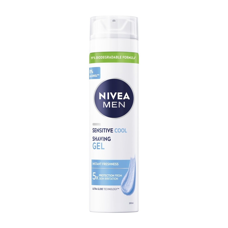 NIVEA MEN Sensitive Cooling Shaving Gel 200ml