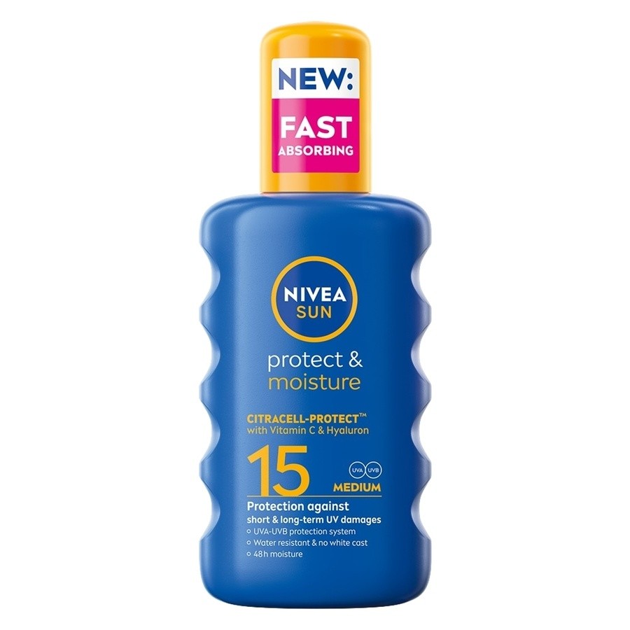 NIVEA Sun Protect & Moisture Spray SPF15 200ml