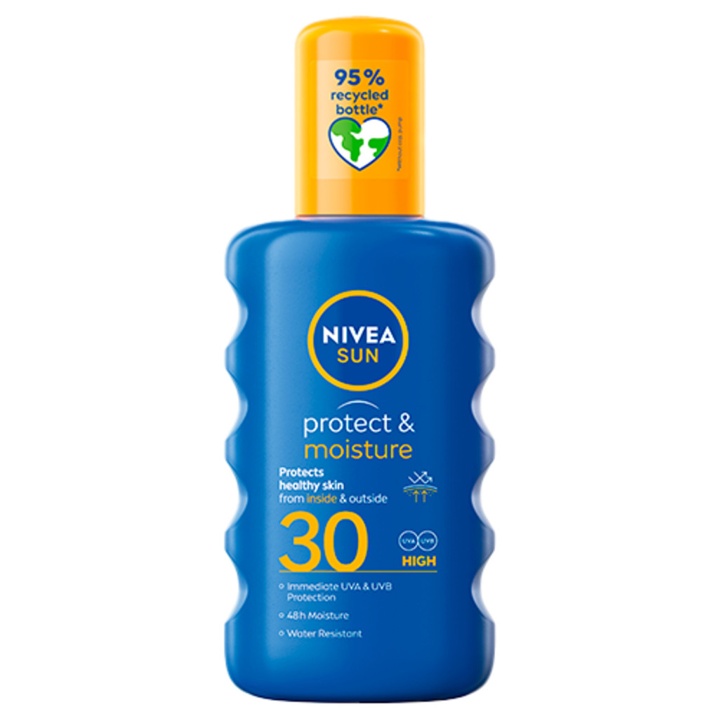 NIVEA Protect & Moisture Sun Spray SPF30 200 ml
