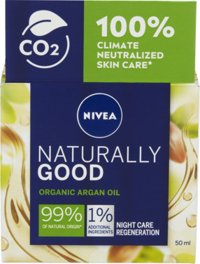 Nivea Naturally Good Regenerating Night Cream 50ml