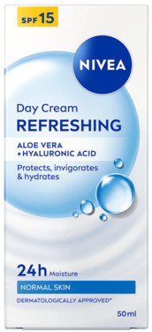 Nivea Day Cream Refreshing Normal Skin Spf 15, 50ml