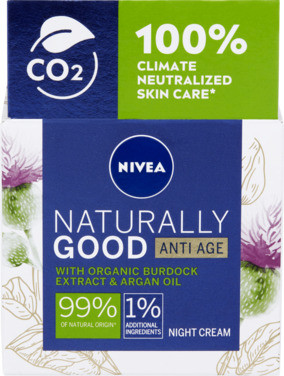 Nivea Naturally Good Anti Age Night Cream 50ml