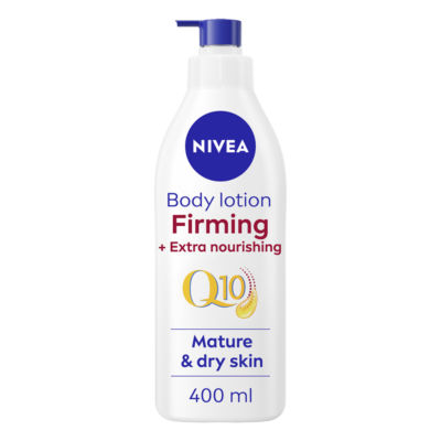 Nivea Q10 Firming Body Lotion with Argan Oil for Mature 60+ Skin 400ml