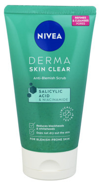 Nivea Derma Skin Clear Scrub, 150ml