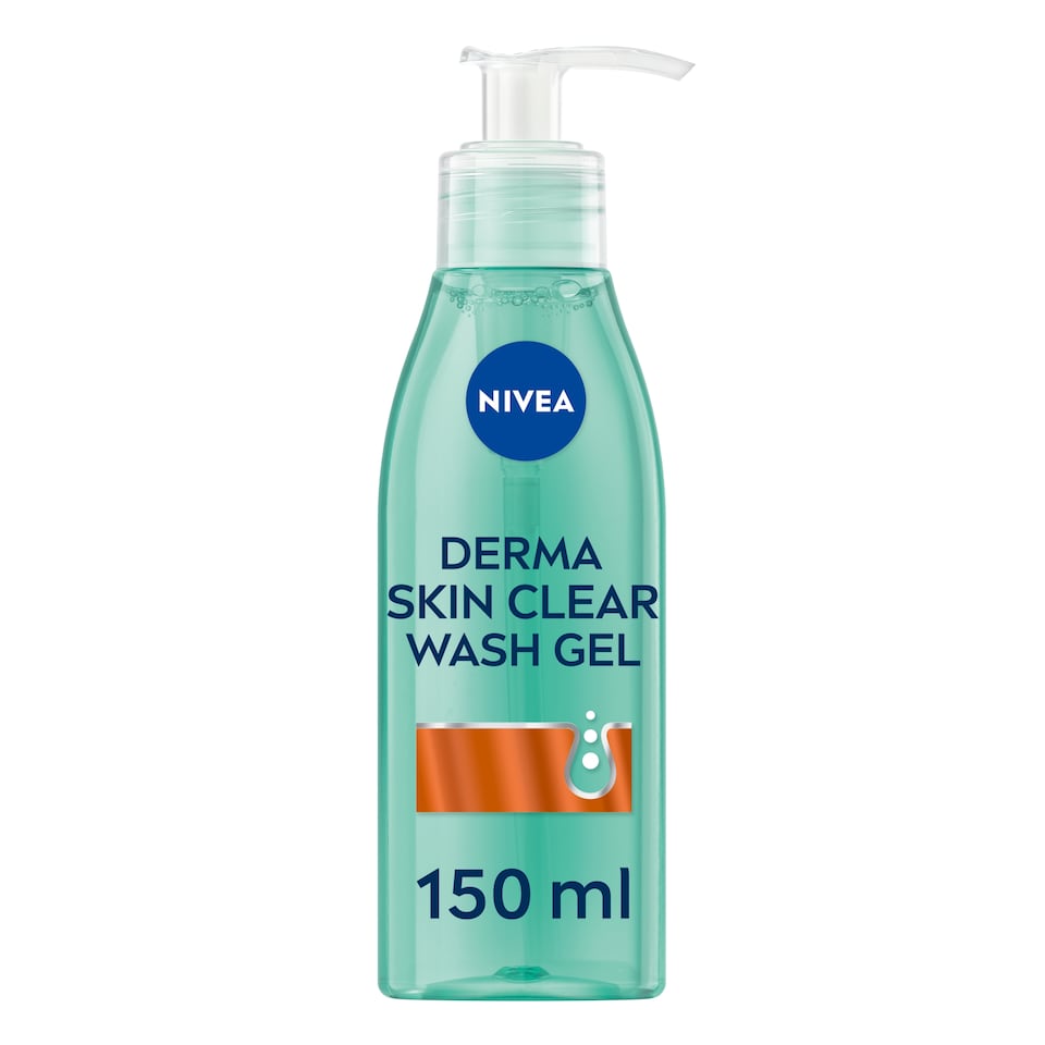 NIVEA Derma Skin Clear Face Wash Gel 150ml