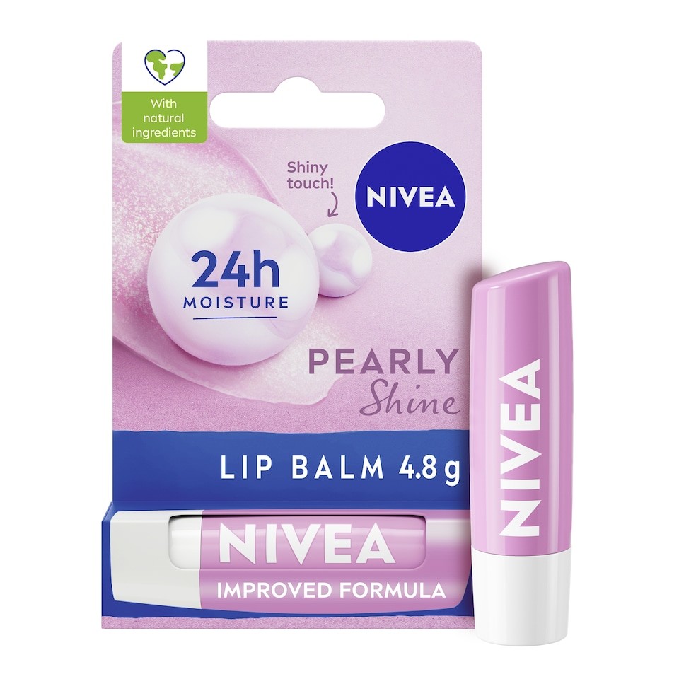 NIVEA Pearly Shine Lip Balm 4.8g