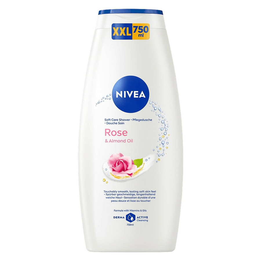 NIVEA Shower Creme Rose & Almond Oil XXL 750ml