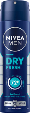 NIVEA Men Deo Dry Fresh Spray, 150ml