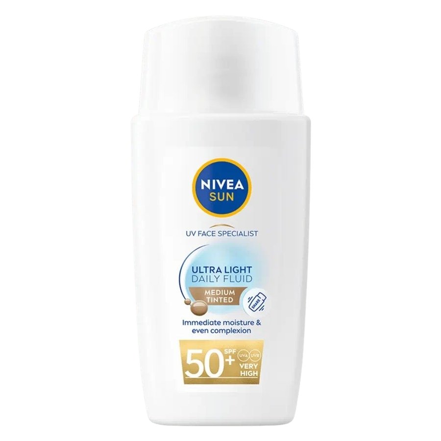 NIVEA Sun UV Fluid Medium Tinted 50+ 40ml
