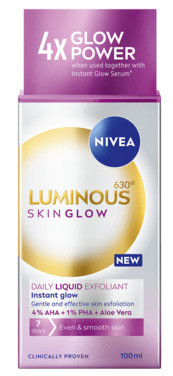 Nivea Luminous630 Skin Glow Daily Liquid Exfoliant, 100ml