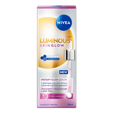Nivea Luminous630 Instant Glow Serum, 30ml