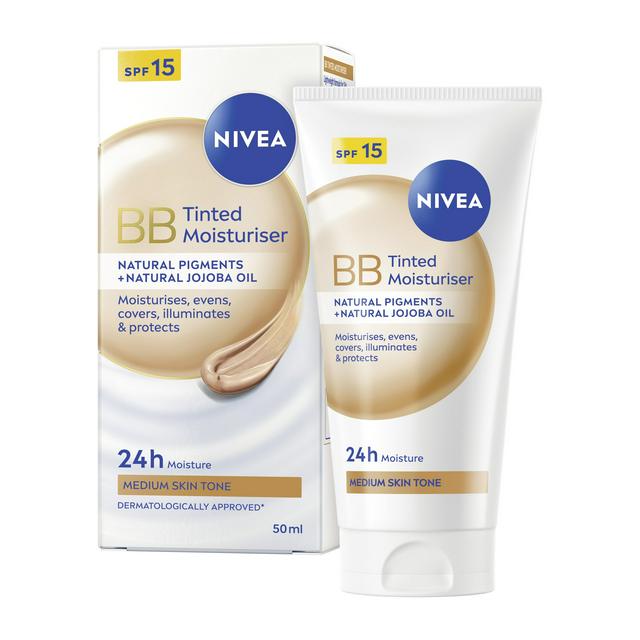 Nivea 50ml BB Tinted SPF 15 Medium Moisturiser