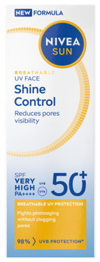 Nivea Sun Uv Face Shine Control Cream Spf 50+, 40ml