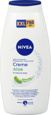 Nivea Shower Creme Aloe Xxl, 750ml