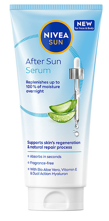 Nivea Sun After Sun Face & Body Serum Lotion, 100ml