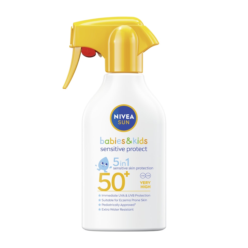 NIVEA SUN Babies & Kids Sensitive Protect Trigger Spray SPF50+ 250ml​