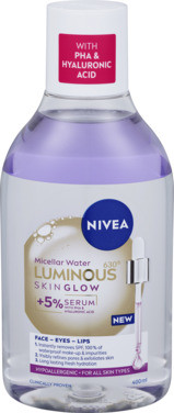 Nivea Luminous630 Skin Glow Micellar Water, 400ml