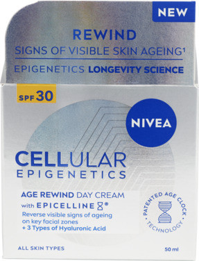 Nivea Cellular Epigenetics Age Rewind Day Cream With Epicelline® Spf30, 50ml