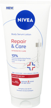 Nivea Body Serum Lotion Repair & Care Intensive Care, 200ml