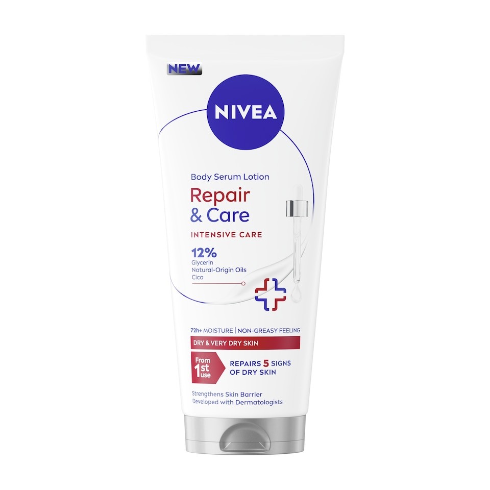 NIVEA Repair & Care 72h Body Serum Lotion 200ml
