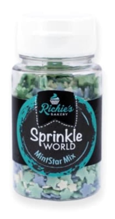 Strøssel Mint Star 60g Richie's Bakery