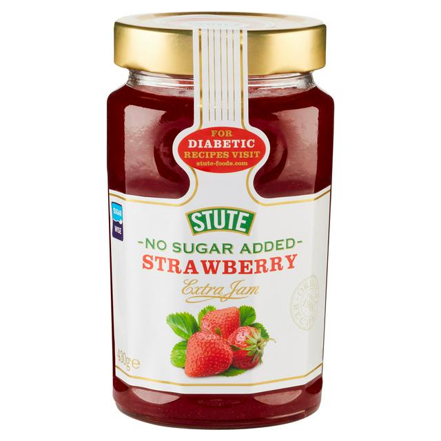Stute No Sugar Strawberry Extra Jam 430g