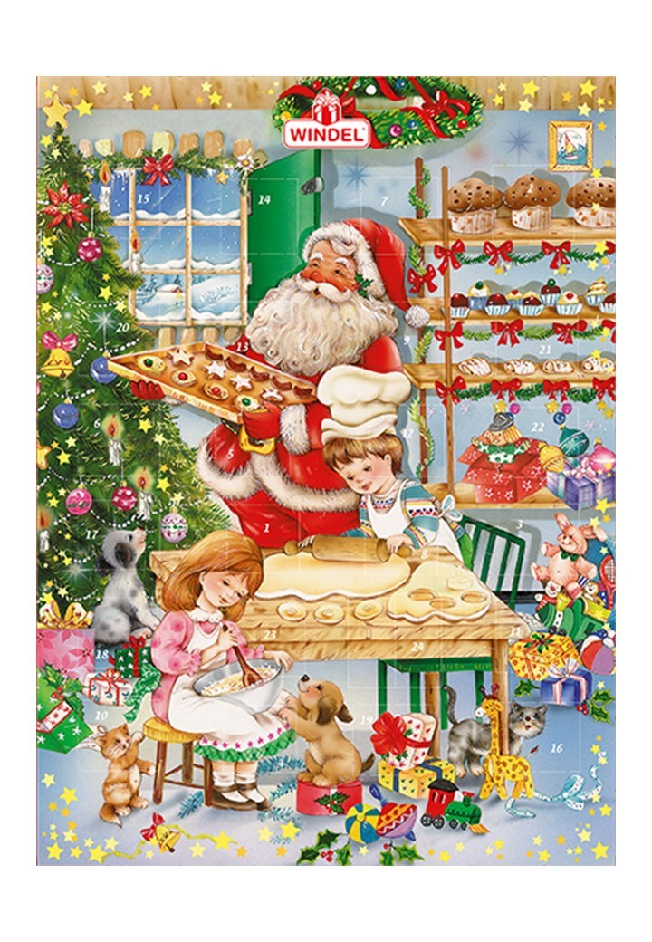 Adventskalender m/Sjokolade