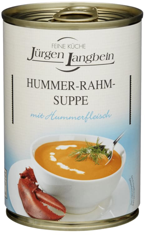 Hummersuppe Kremet 400ml Jurgen Langbein