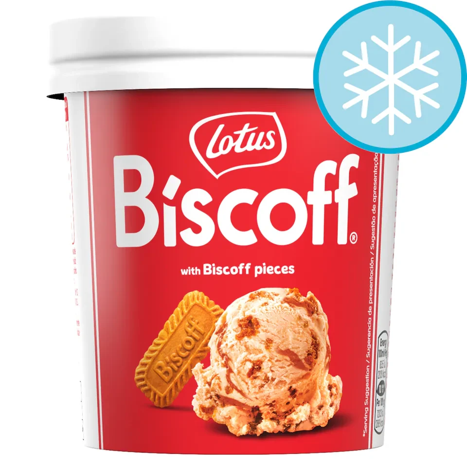 Lotus Biscoff Ice Cream Tub 425ml