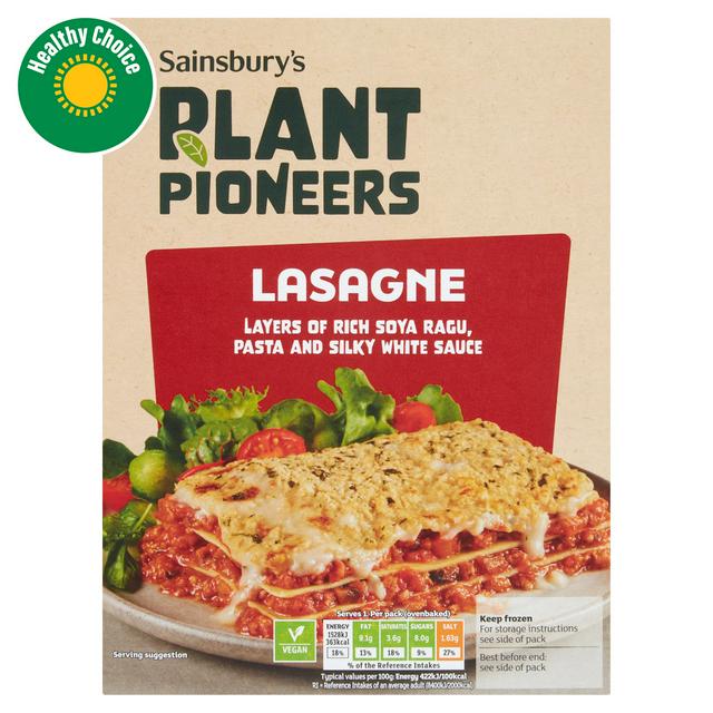 Plant Pioneers Vegan Meat Free Lasagne 400g