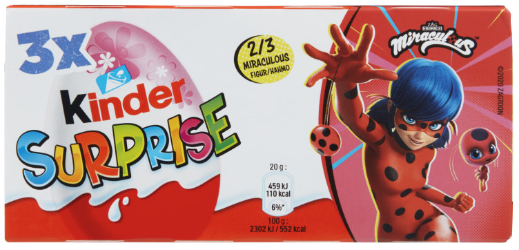 Kinder Surprise Pink 3x20g Ferrero