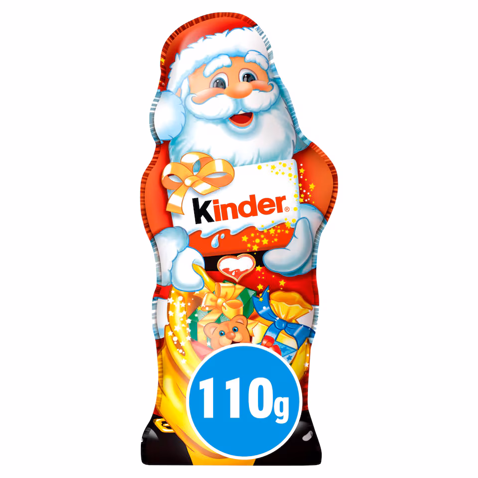 Kinder Milk Chocolate Santa 110g