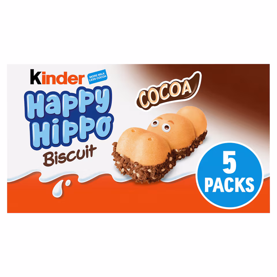 Kinder Happy Hippo Cocoa Cream 5 Pack