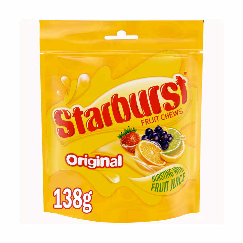 Starburst Original Fruit Chews 138G