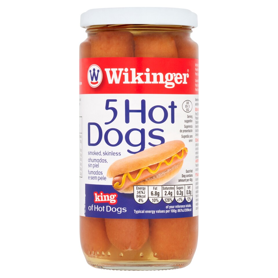 Wikinger 5 Hot Dogs 200G