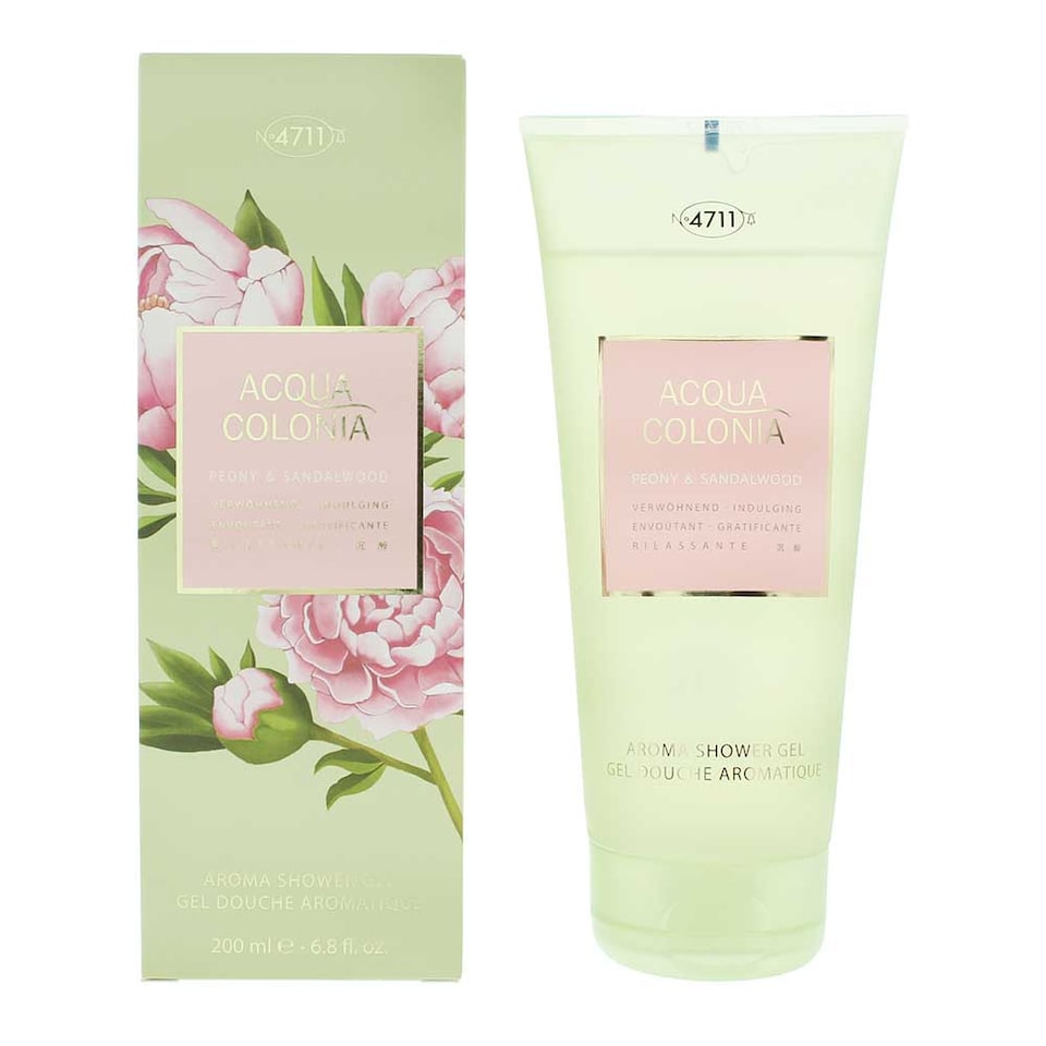 4711 Acqua Colonia Peony & Sandalwood Shower Gel 200ml
