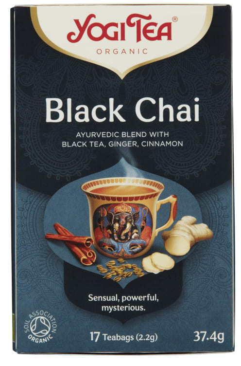 Chai Sort Te Økol 17pos Yogi Tea