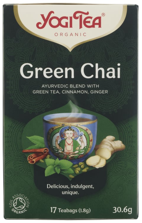 Yogi Te Grønn Chai Økologisk 17pos