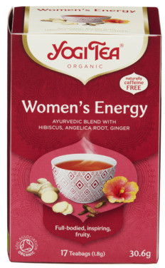 Yogi Tea Womens Energy 17 Poser Økologisk