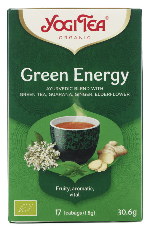 Grønn Te Energi Økol 17pos Yogi Tea