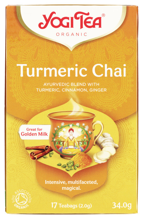 Yogi Te Turmeric Chai Økologisk 17pos