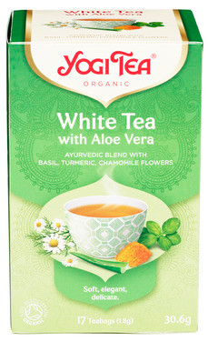 Yogi Tea White Tea Aloe Vera 17pos