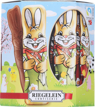 Påskehare 10pk 125g Riegelein