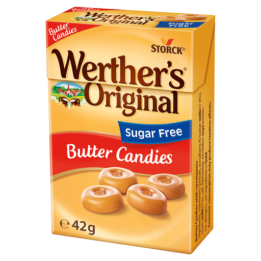 Werther's Original Sugar Free Butter Candies 42g