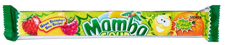 Mamba Sour Mix Fruktkarameller 106g