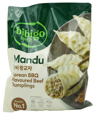 Mandu Korean Bbq Dumplings 525g Bibigo