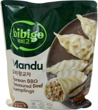 Mandu Korean Bbq Dumplings 525g Bibigo