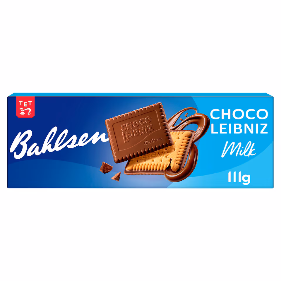 Bahlsen Choco Leibniz Milk Chocolate Biscuits 111g