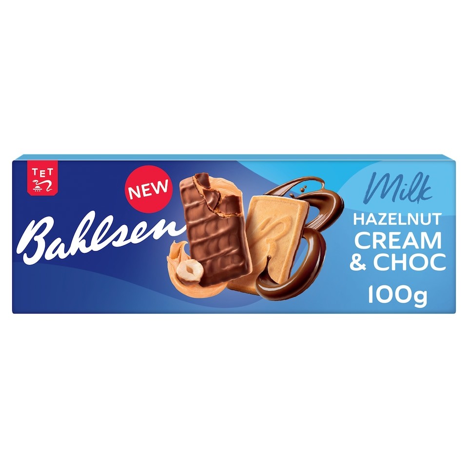 Bahlsen Hazelnut Cream and Choc 100G