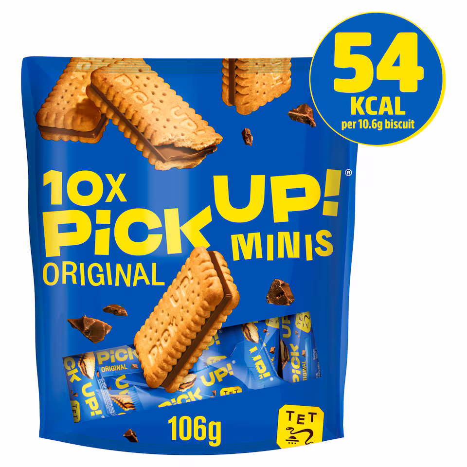 Bahlsen Pick Up! Minis Milk Chocolate 10.6Gx10